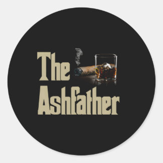Cigars Gotta Tap dat Ash Cigar en Roken Ronde Sticker