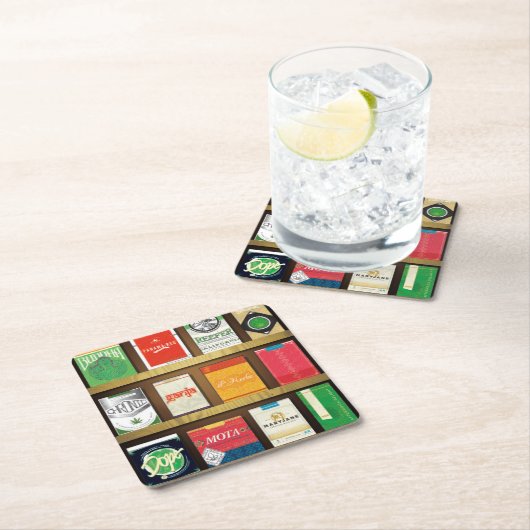 Cigaweed Kartonnen Onderzetters (Insitu)