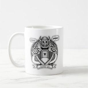 Ciggy zegt rook! koffiemok