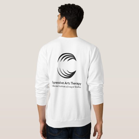 CIIS EXA White Crewneck Sweatshirt (Achterkant volledig)