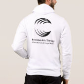 CIIS EXA White Zip Up Hoodie (Achterkant)