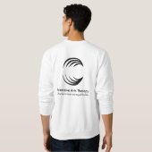CIIS EXA Witte Crewneck Sweatshirt (Achterkant volledig)
