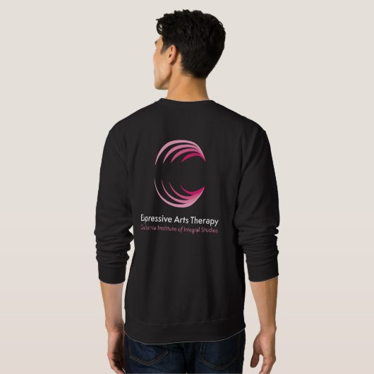 CIIS EXA Zwarte Crewneck Sweatshirt (Achterkant volledig)