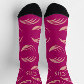 CIIS Moon Ripple Crew Sock Sokken (Top)