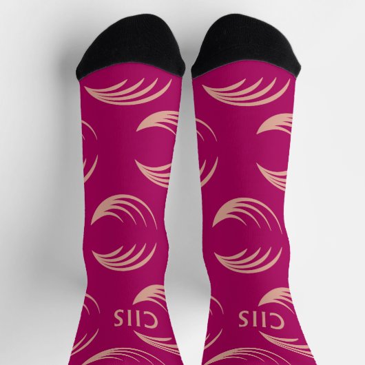 CIIS Moon Ripple Crew Sock Sokken (Top)