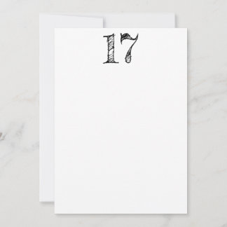 cijfer 17 17 manuscript reus kaart