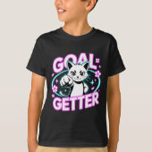 Cijfer behaler Feliene Liefhebber Geschenk T-shirt (Voorkant)