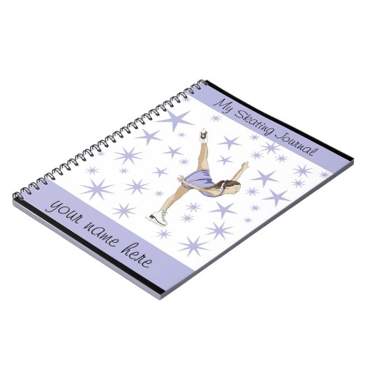 Cijfer Skating Journal Notitieboek (Linkerzijde)