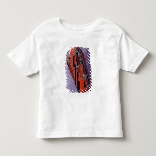 Cijfer-studie - Ontwerp voor beeldhouwkunst Kinder Shirts (Voorkant)