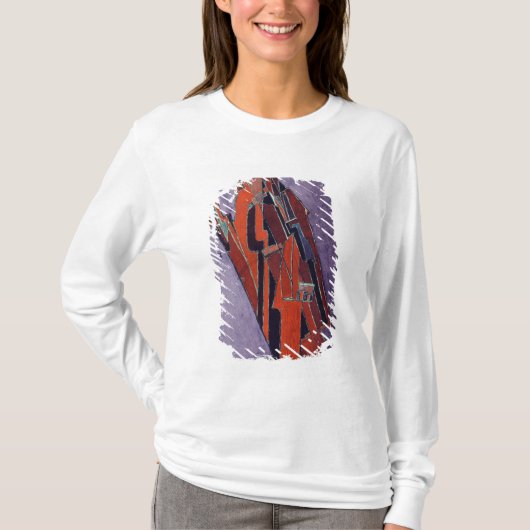 Cijfer-studie - Ontwerp voor beeldhouwkunst T-shirt (Voorkant)