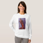 Cijfer-studie - Ontwerp voor beeldhouwkunst T-shirt (Voorkant volledig)