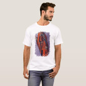 Cijfer-studie - Ontwerp voor beeldhouwkunst T-shirt (Voorkant volledig)