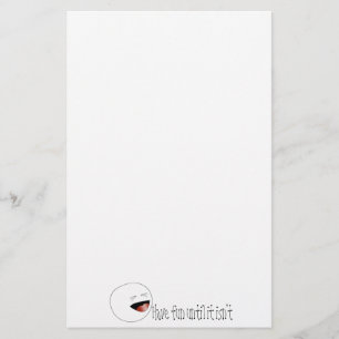 Cijfer van de maatstreep briefpapier