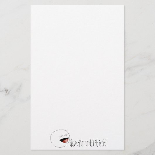 Cijfer van de maatstreep briefpapier (Voorkant)