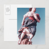 Cijfer van het onbekende zeilschip briefkaart (Voorkant / Achterkant)