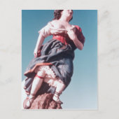 Cijfer van het onbekende zeilschip briefkaart (Voorkant)