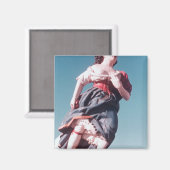 Cijfer van het onbekende zeilschip magneet (Voorkant / Achterkant)