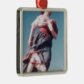 Cijfer van het onbekende zeilschip metalen ornament (Rechts)