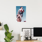 Cijfer van het onbekende zeilschip poster (Thuiskantoor)