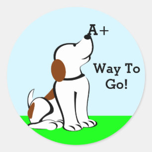 Cijferbeloningsstickers Ronde Sticker