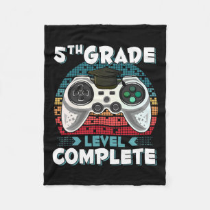 Cijferniveau Complete Gamer 5e klas afstudeergesch Fleece Deken