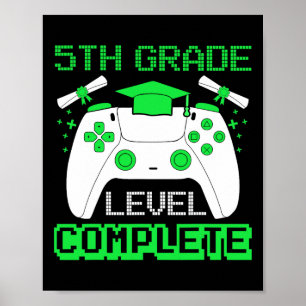 Cijferniveau Complete Gamer 5e klas afstudeergesch Poster