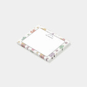 Cijferpatroon voor waardering van leraren post-it® notes (Schuin)