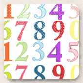 Cijfers Bier Onderzetter (Voorkant)