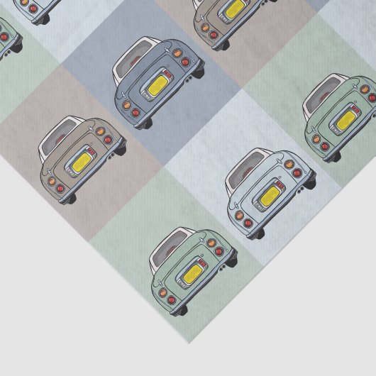 Cijfers Car Car Seizoenpapier Tissuepapier (Detail)