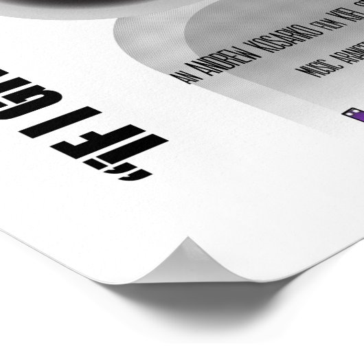 Cijfers - Discount Theatrisch Poster (Hoek)