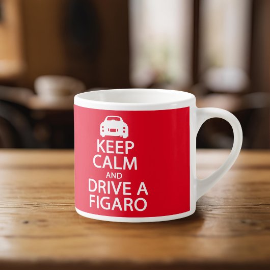 Cijfers houden Cam Figaro Car Espresso Cup Espresso Kop