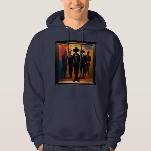 Cijfers in American History Sweatshirt (Voorkant)