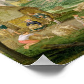 Cijfers in de ronden van een Huis van het land Poster (Hoek)