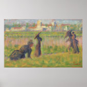 Cijfers in een landschap poster (Voorkant)