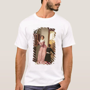 Cijfers in een Laundryroom, 1864 (olie op canvas) T-shirt