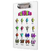 Cijfers leren  klembord (Links)