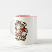 Cijfers Maken Koffie Nodig Docent Mok (Voorkant links)