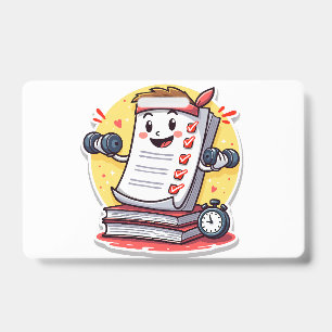 Cijfers Oordelen Is Mijn Cardio cadeau voor lerare Badge