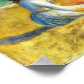 Cijfers op het strand, Renoir Poster (Hoek)