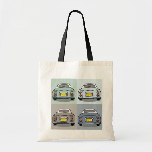 Cijfers Seizoenskleuren van de Canvas tas van de f (Voorkant)