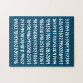 Cijfers van het Ontwerp van de Aantallen van de Wi Legpuzzel (Horizontaal)