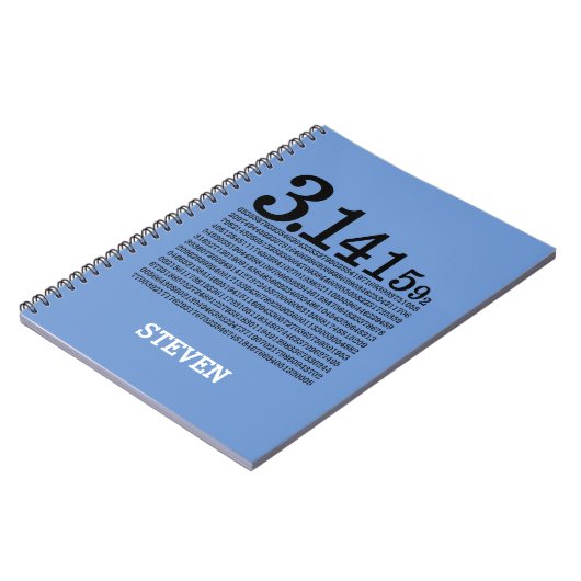 Cijfers van Pi Notitieboek (Linkerzijde)