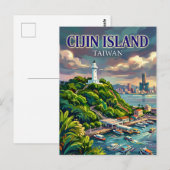Cijin-eiland Taiwan Briefkaart (Voorkant / Achterkant)