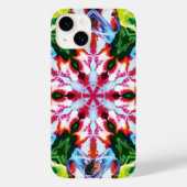 Cilantro Kaleidoscope iPhone Case (Achterkant)