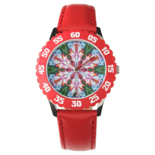 Cilantro Kaleidoscope Watch Horloge (Voorkant)