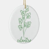 CILANTRO KERAMISCH ORNAMENT (Rechts)