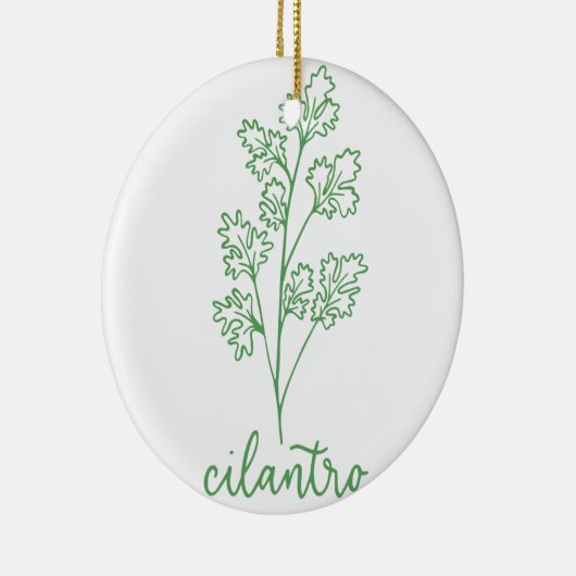 CILANTRO KERAMISCH ORNAMENT (Rechts)
