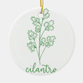 CILANTRO KERAMISCH ORNAMENT