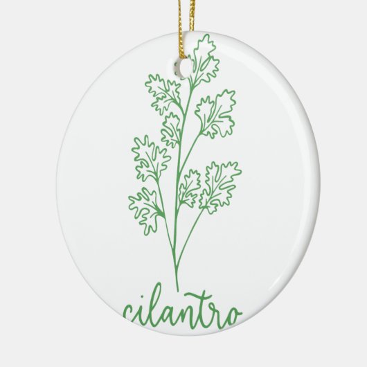 CILANTRO KERAMISCH ORNAMENT (Links)