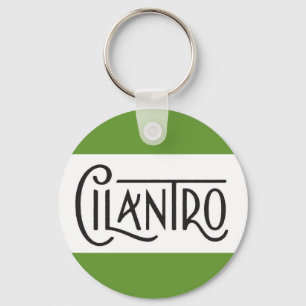 CILANTRO SPICES WORD COOKING TASTY SLEUTELHANGER